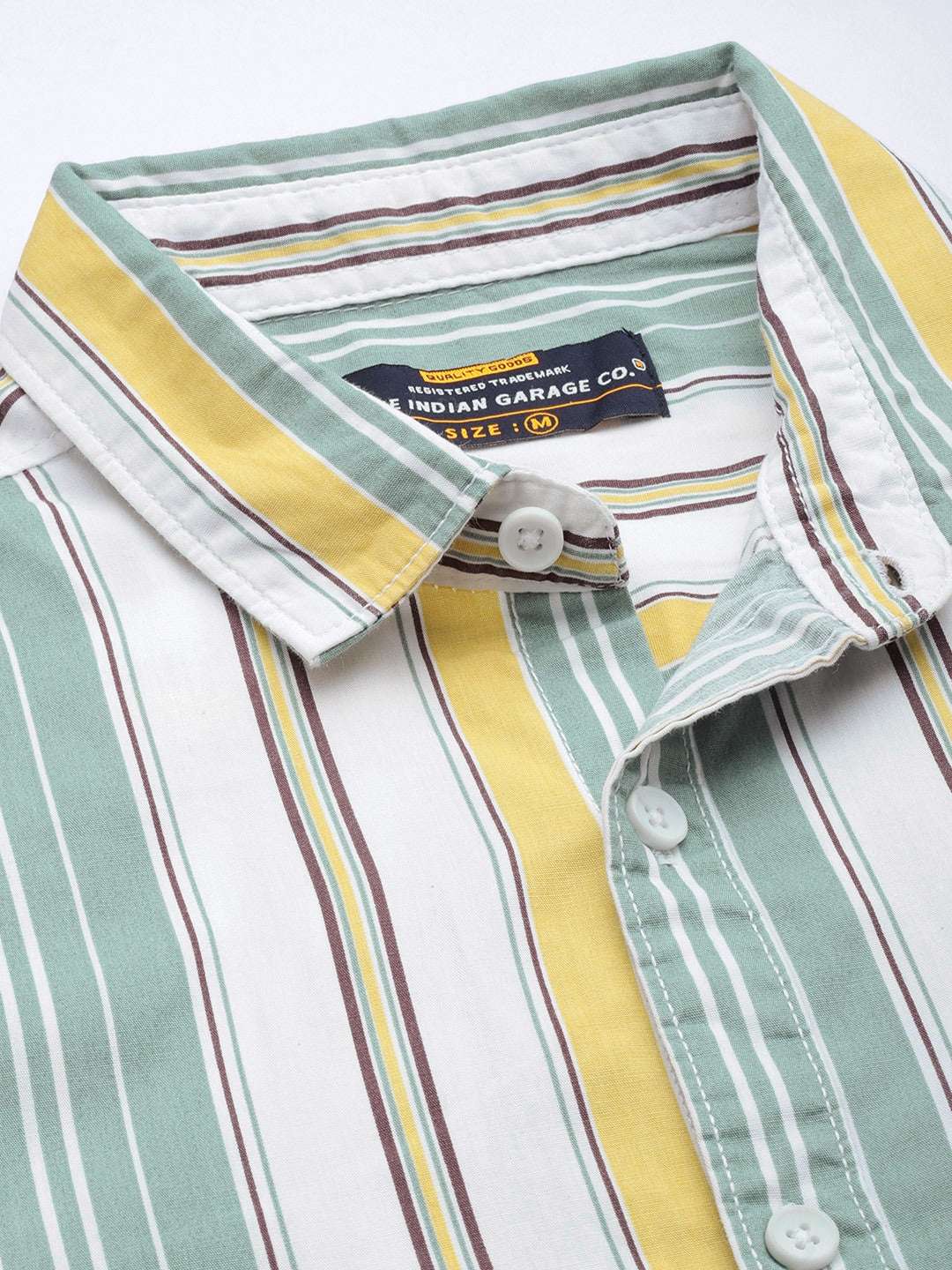 Men's Striped Regular Fit Shirt