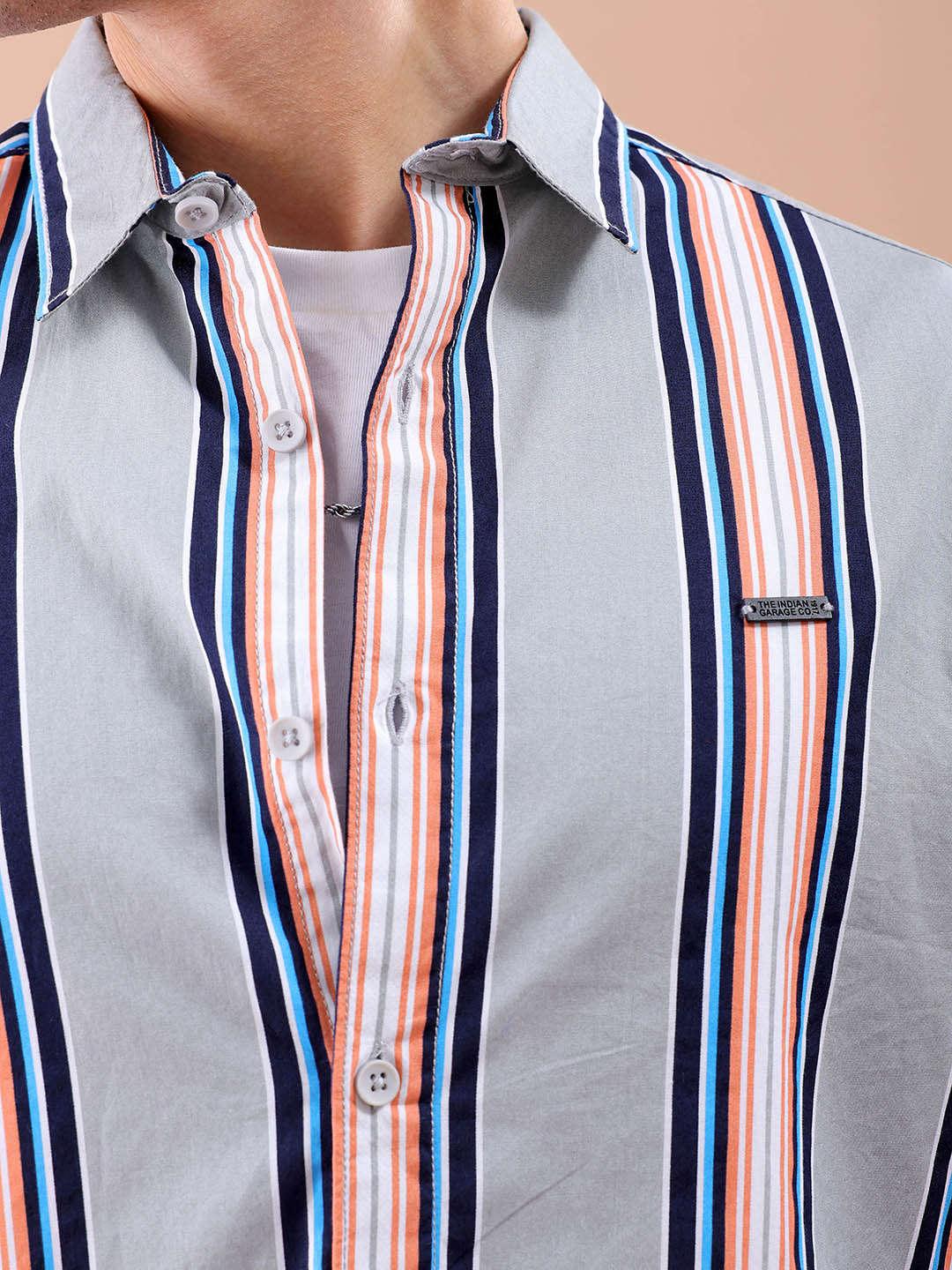 Men's Striped Shirt