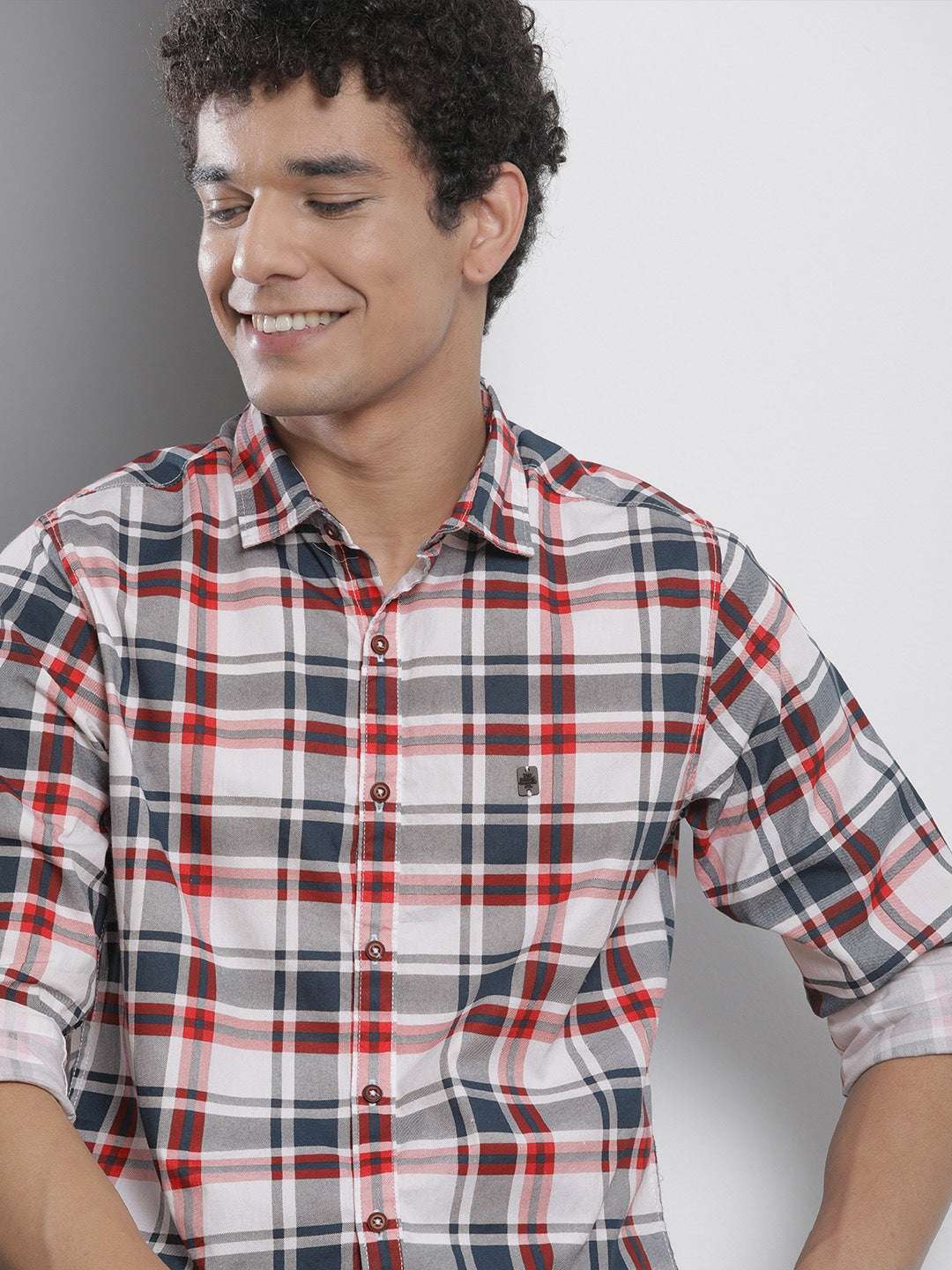 Men's Checked Regular Fit Shirt