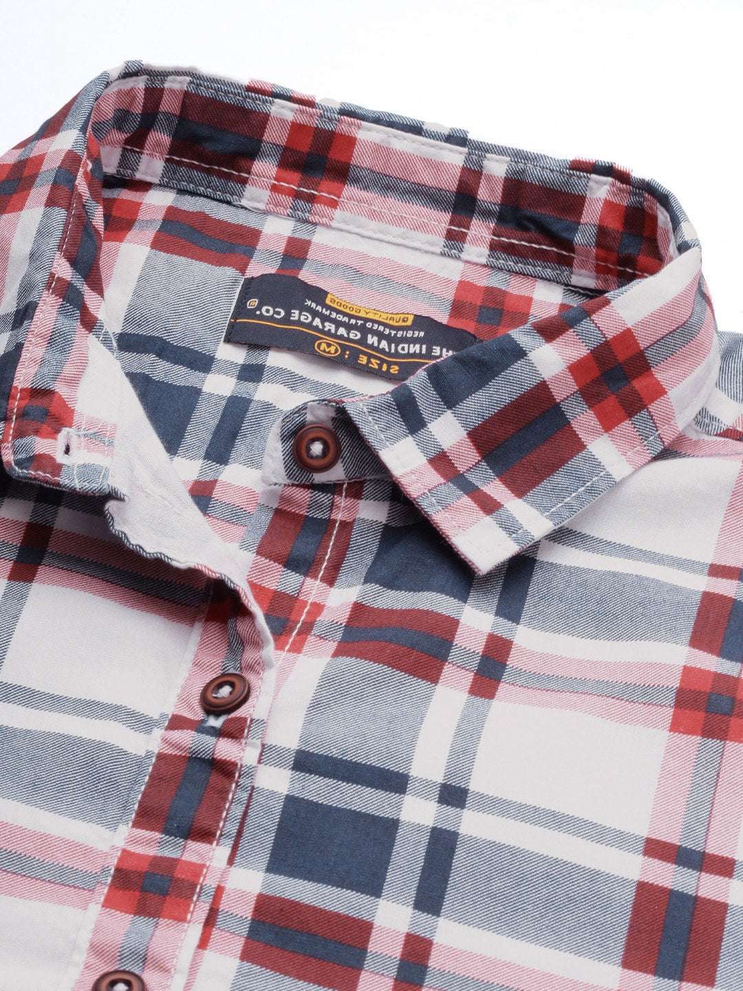 Men's Checked Regular Fit Shirt