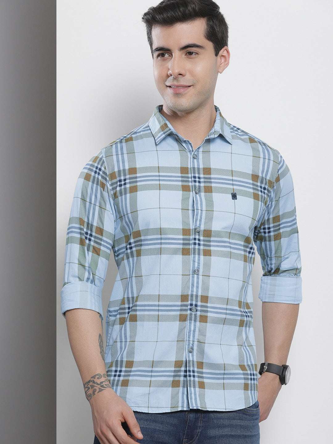 Men's Checked Shirt