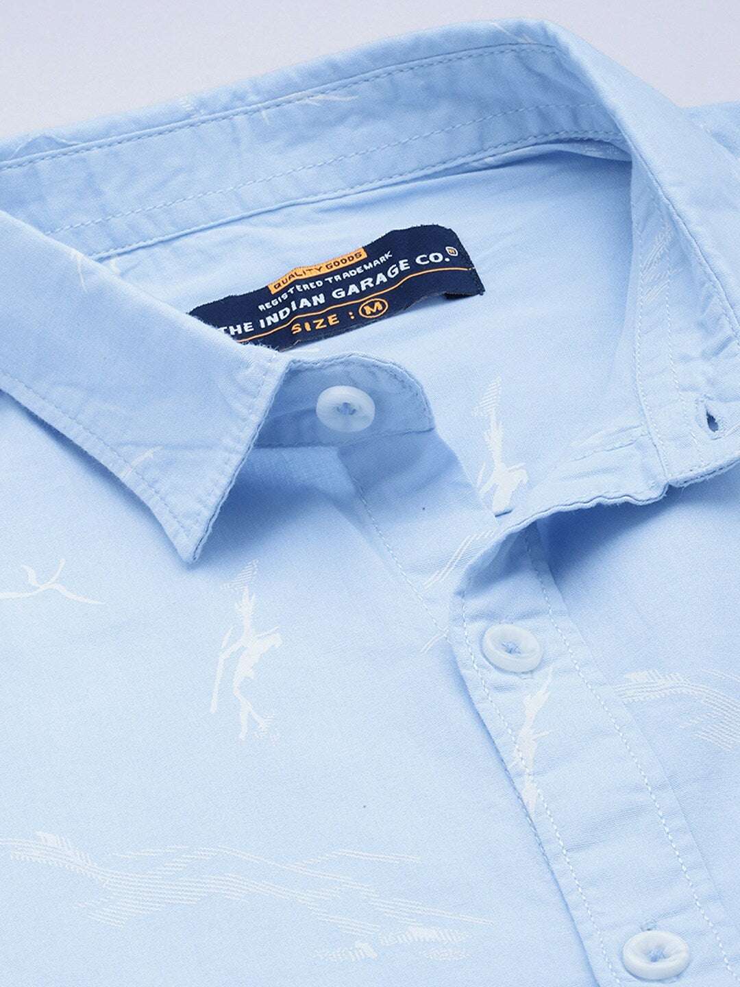 Men's Printed Regular Fit Shirt