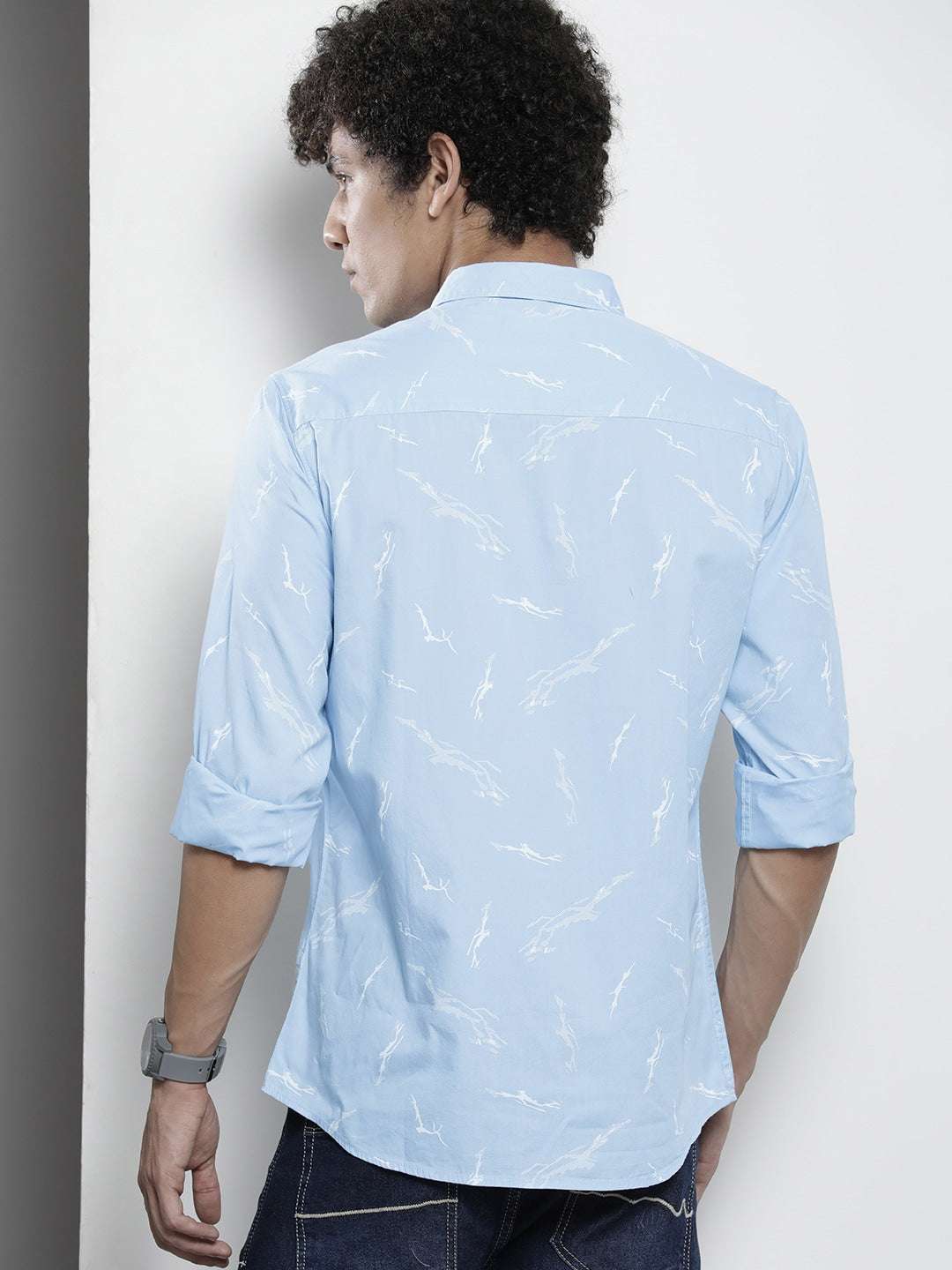 Men's Printed Regular Fit Shirt