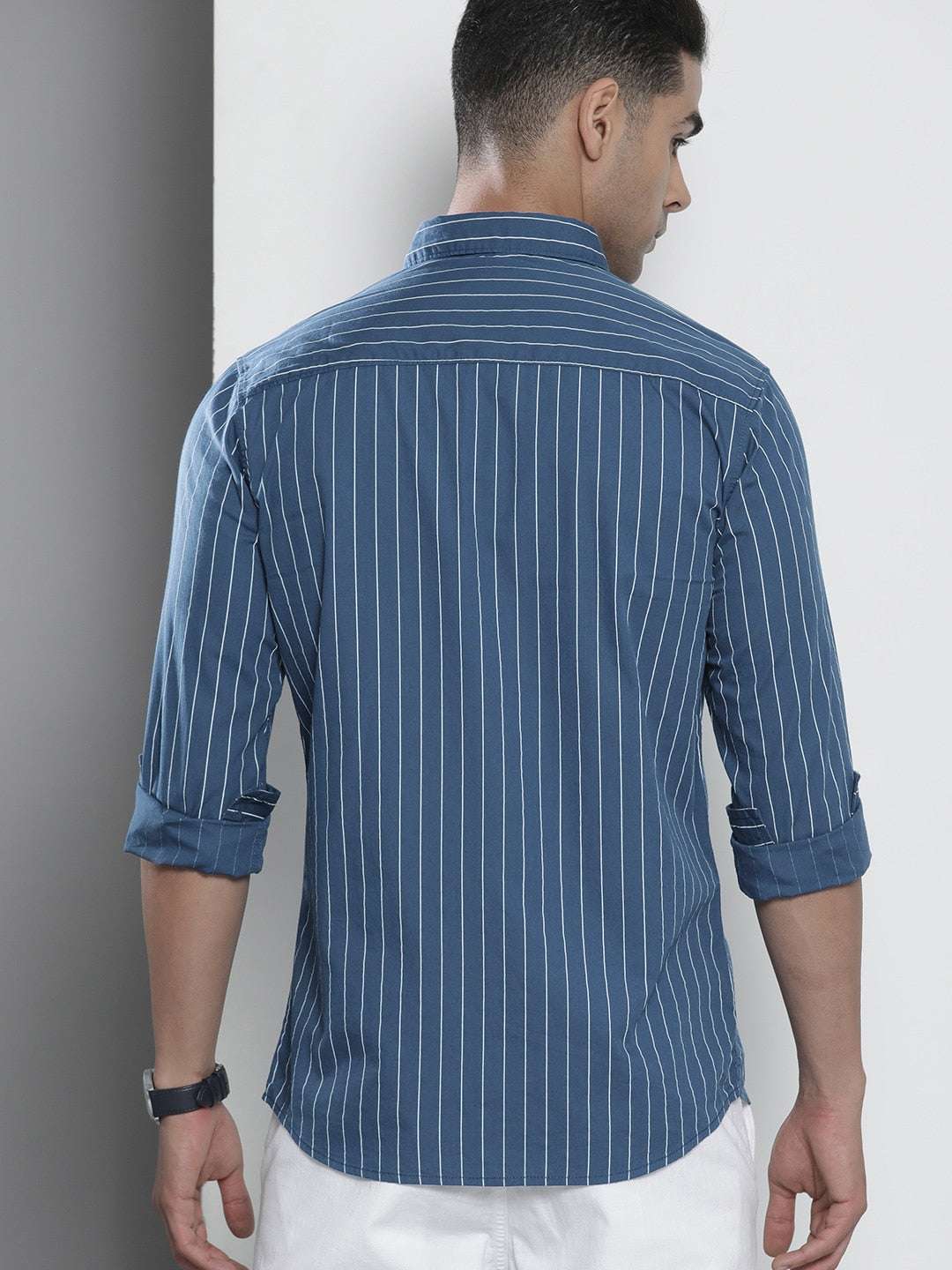 Men's Striped Casual Shirt