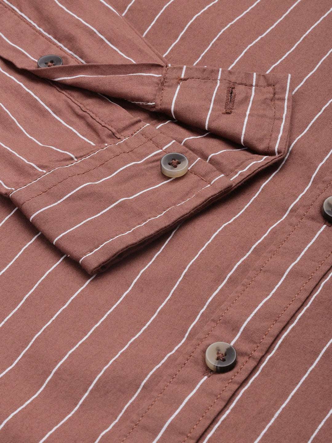 Men's Striped Casual Shirt