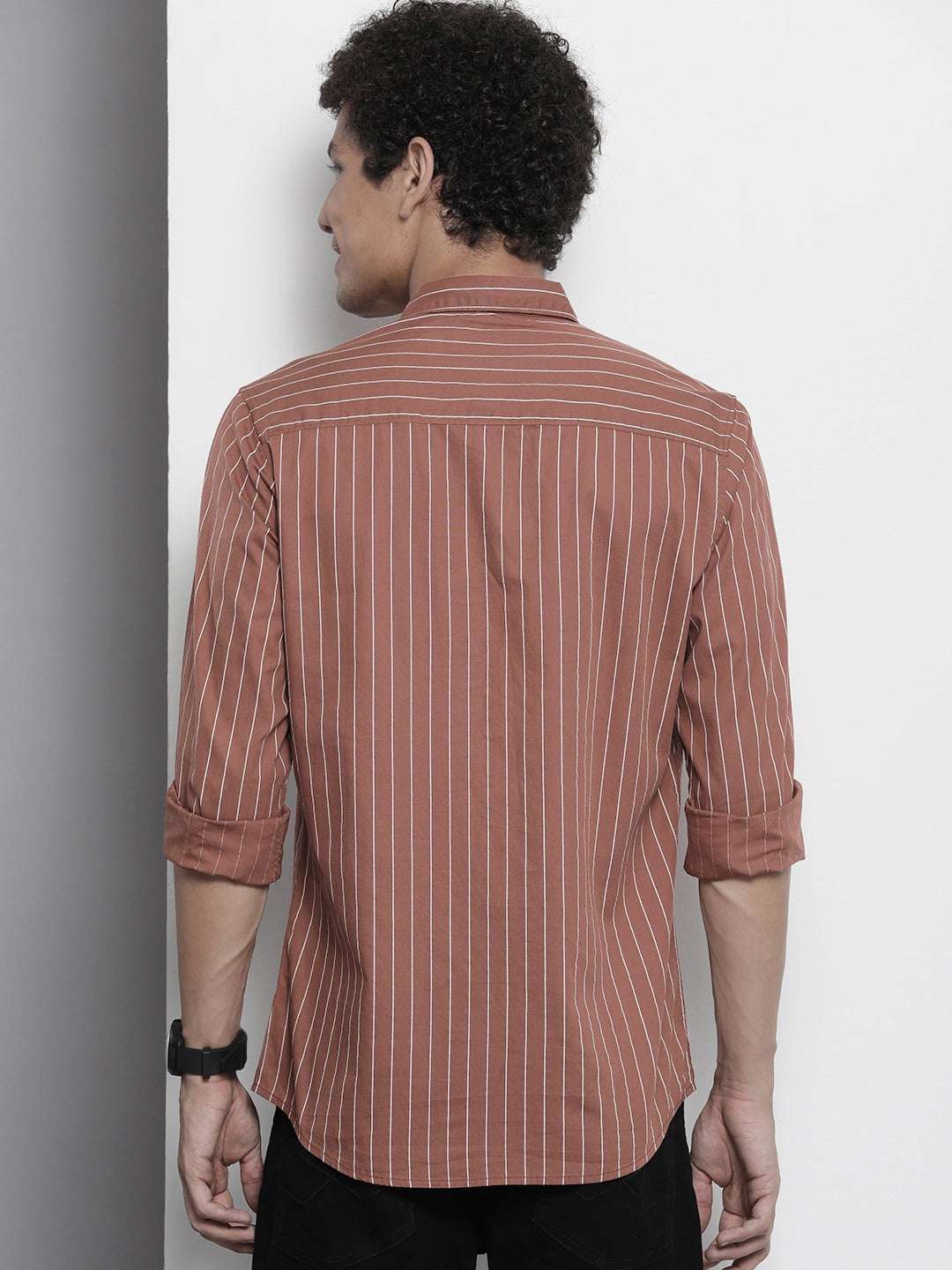 Men's Striped Casual Shirt