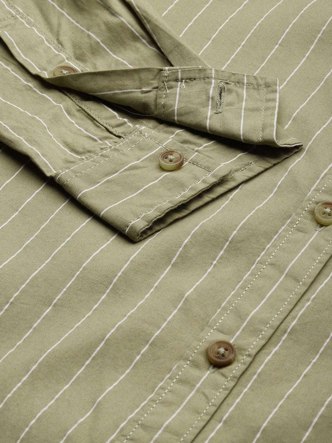 Men's Striped Casual Shirt