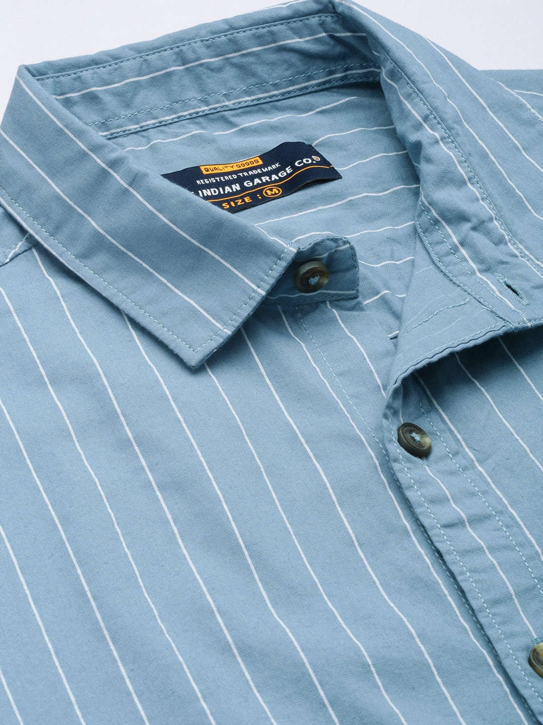 Men's Striped Casual Shirt