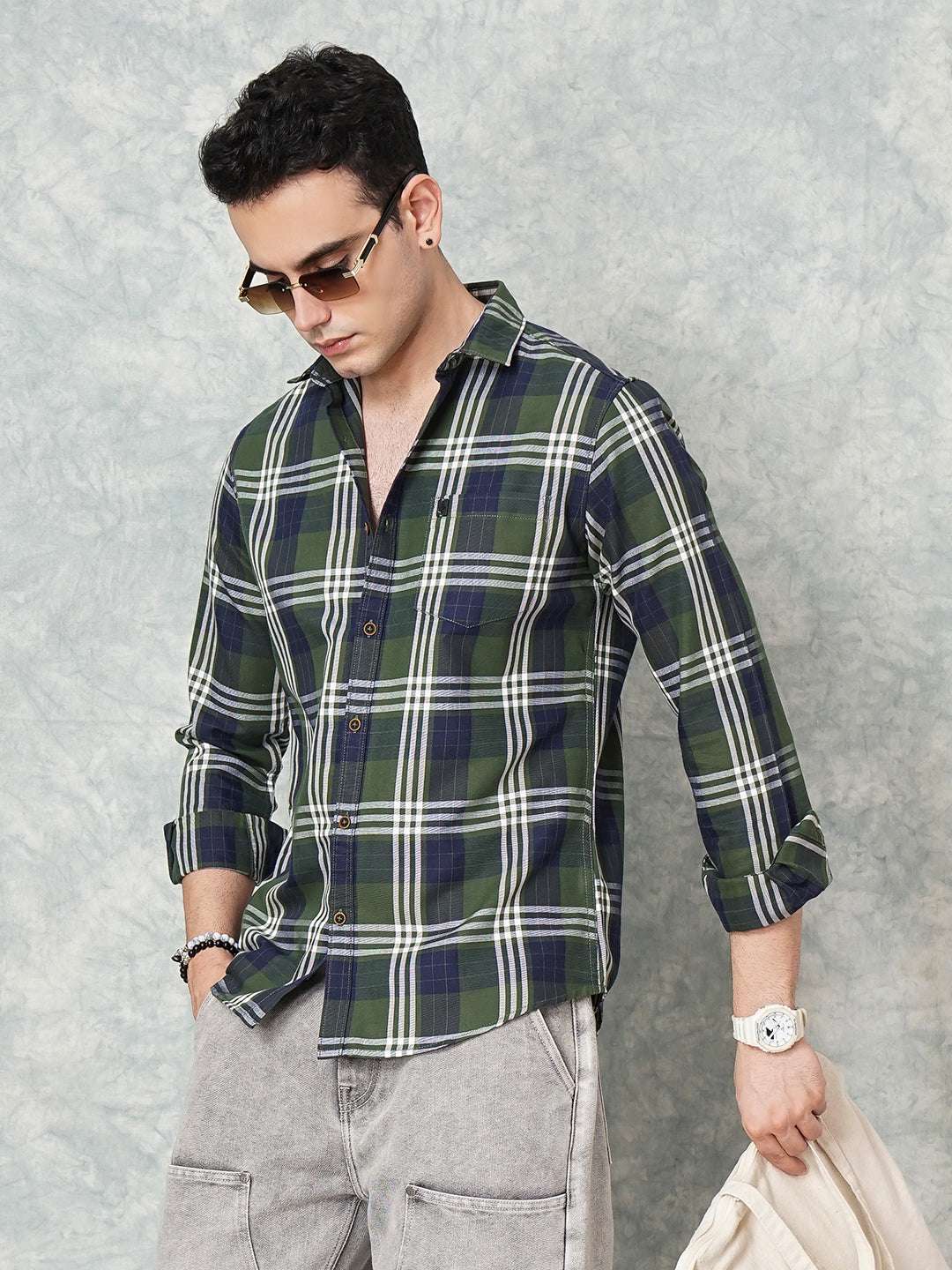 Men's Checked Shirt