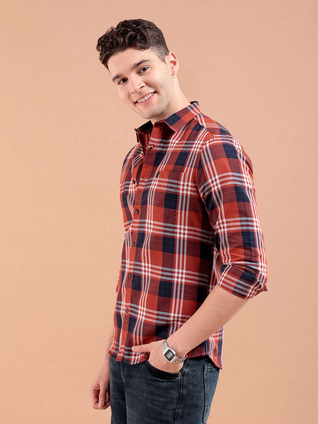 Men's Checked Shirt