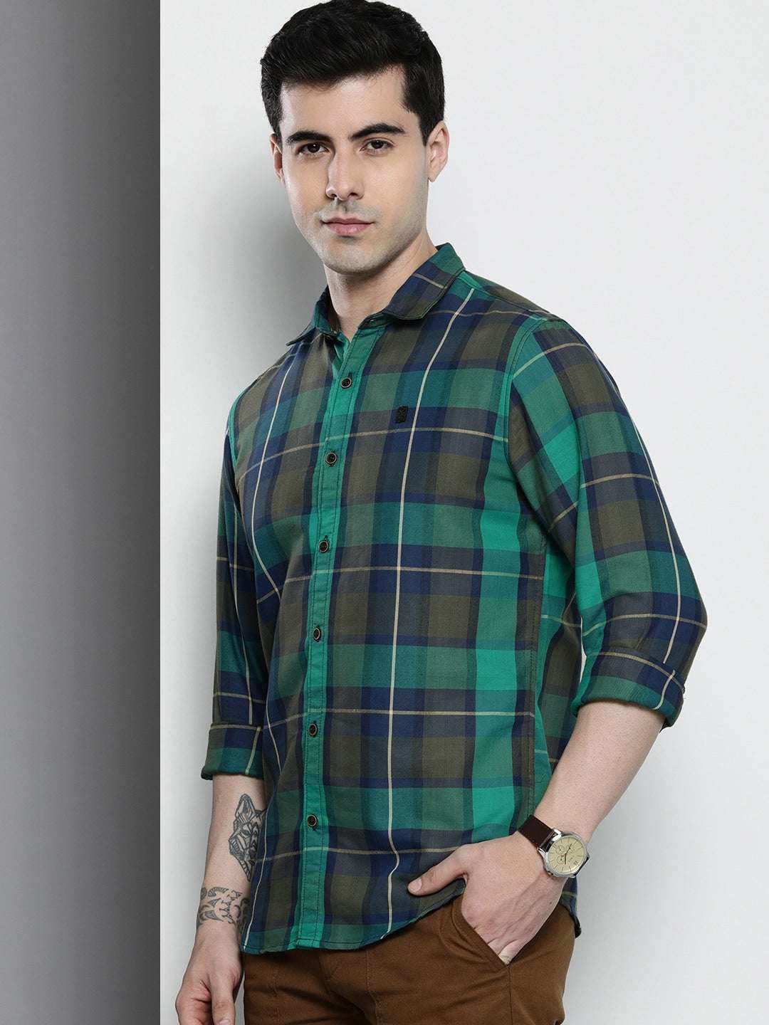 Men's Checked Shirt