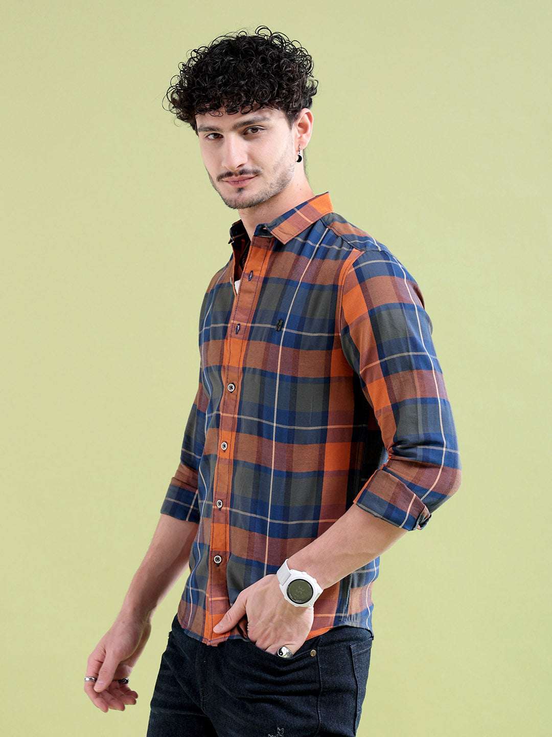 Men's Checked Shirt