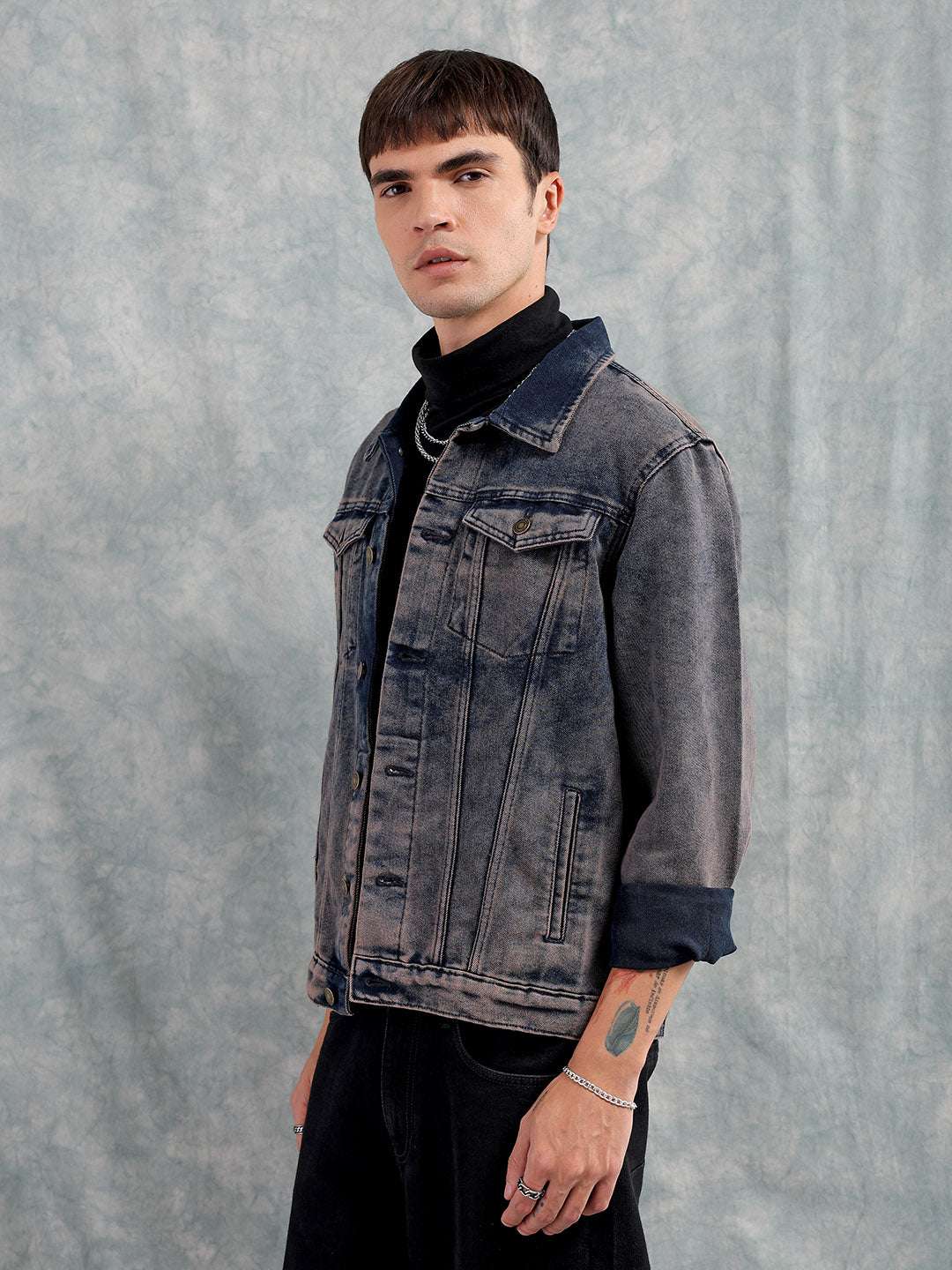 Men's Solid Jacket