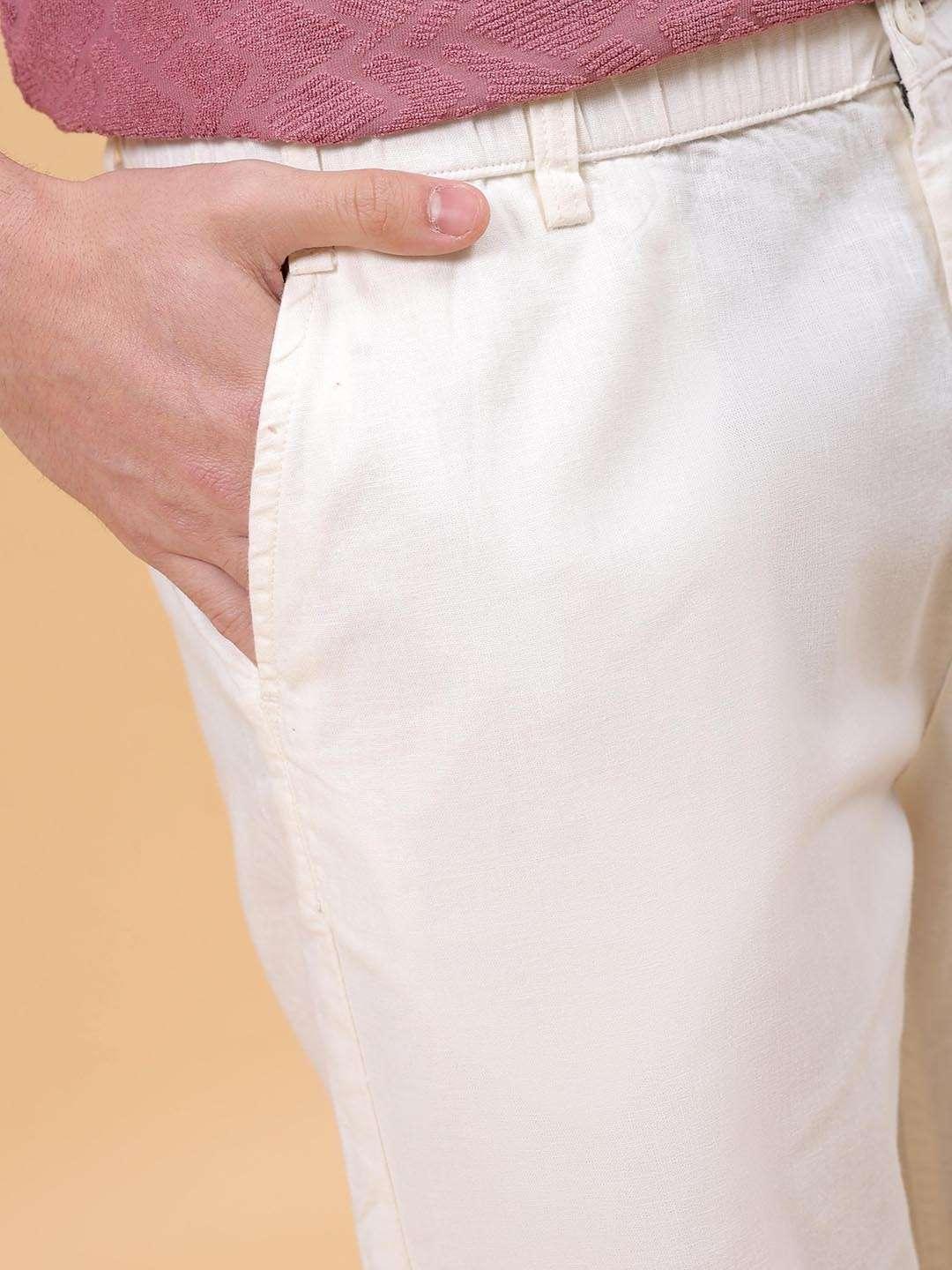 Men's Solid Trouser