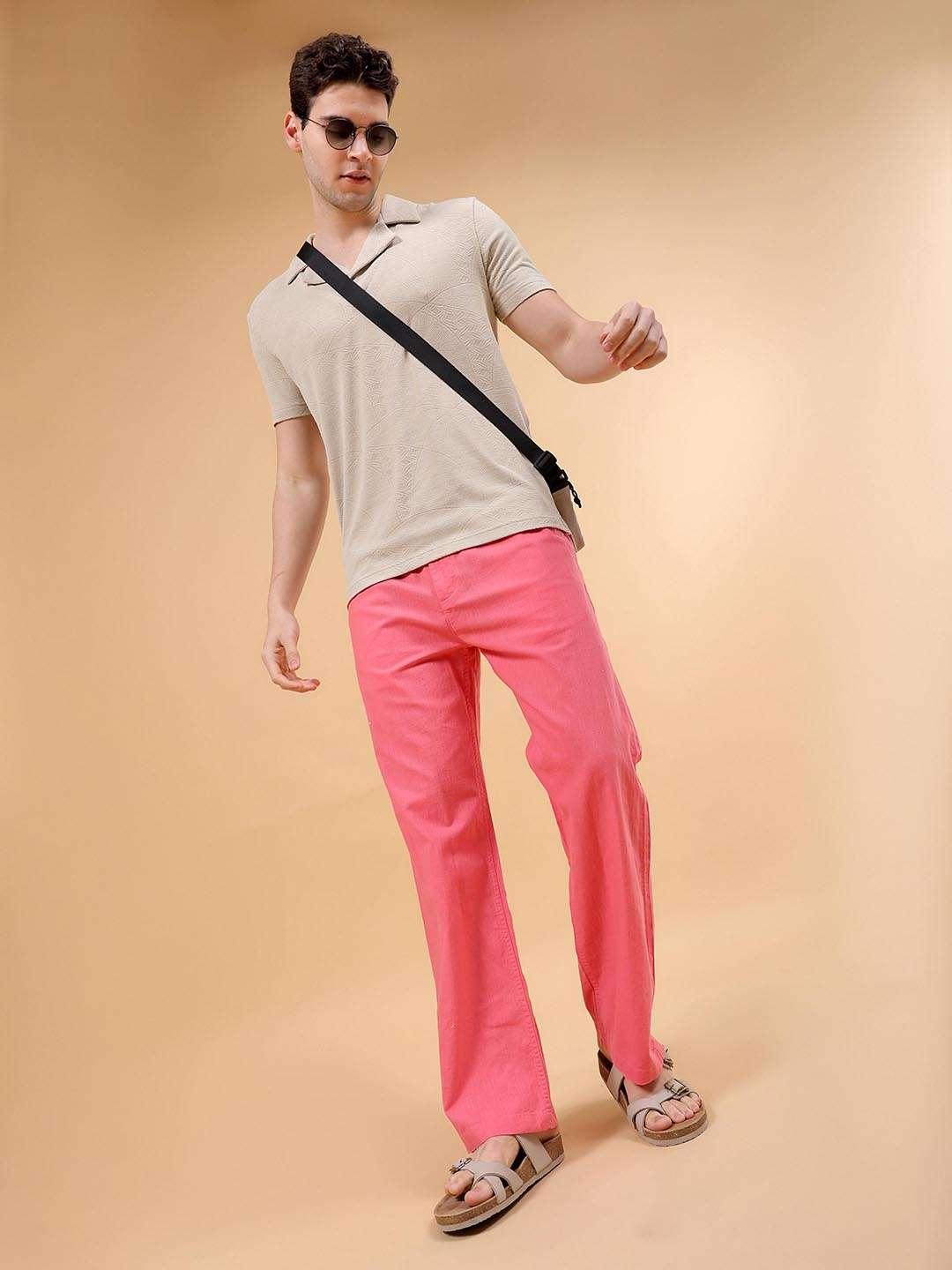 Men's Solid Trouser