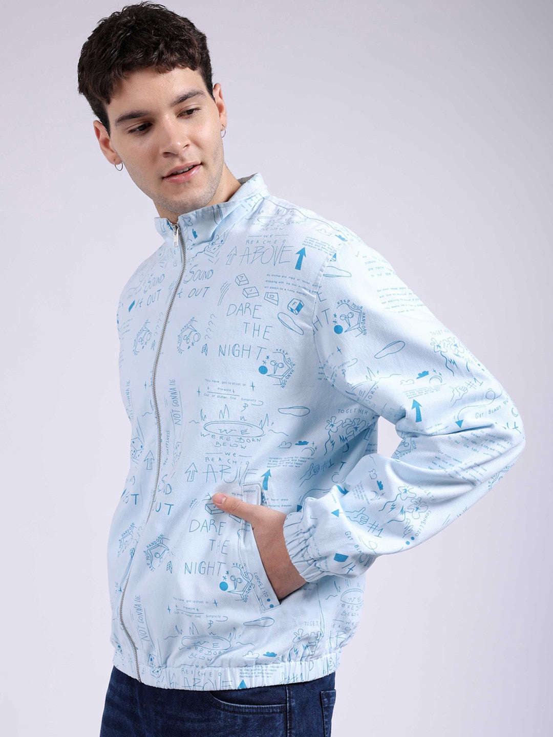 Men's Printed Jacket