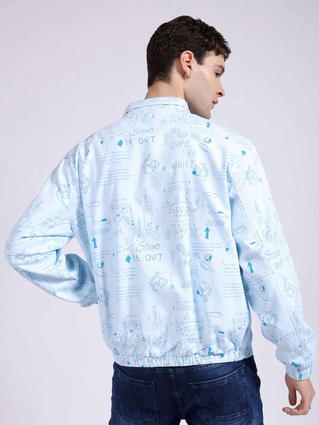 Men's Printed Jacket