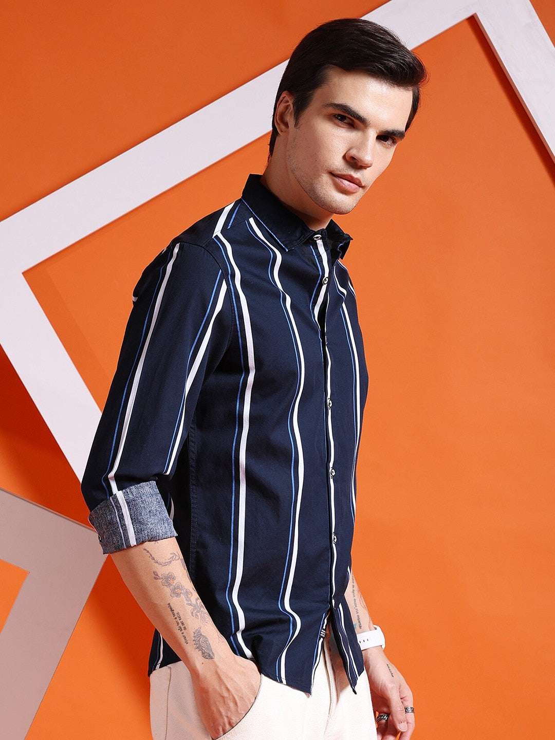 Men's Striped Shirt