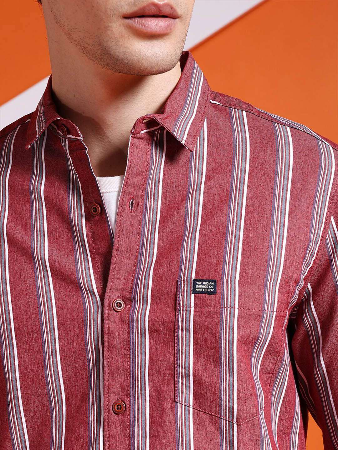 Men's Striped Shirt