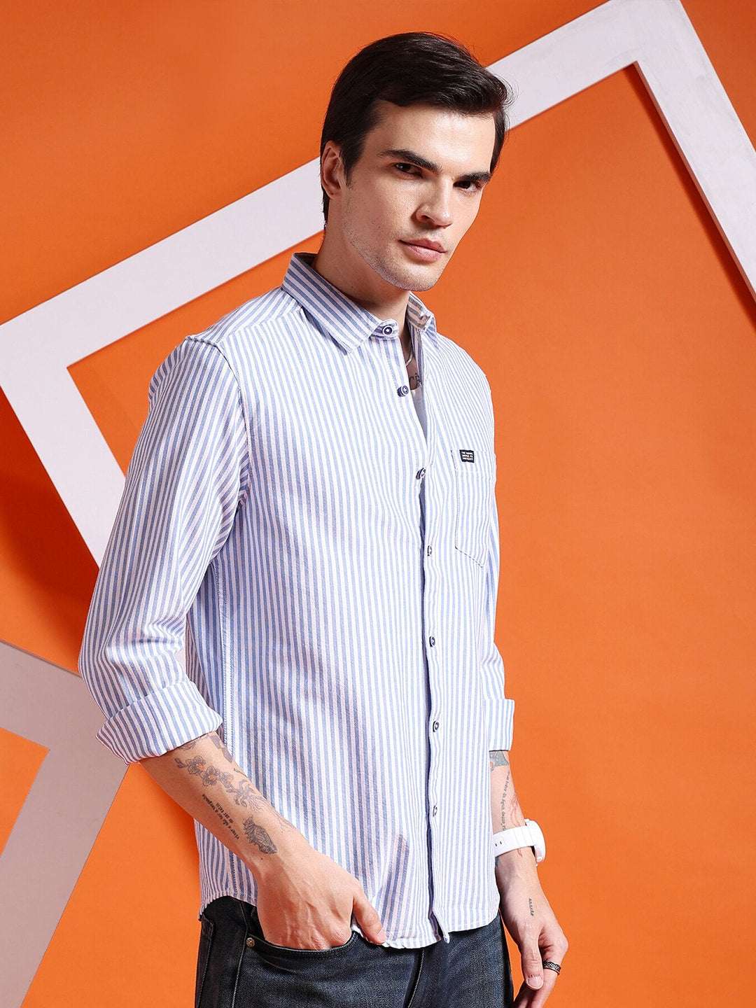 Men's Striped Shirt