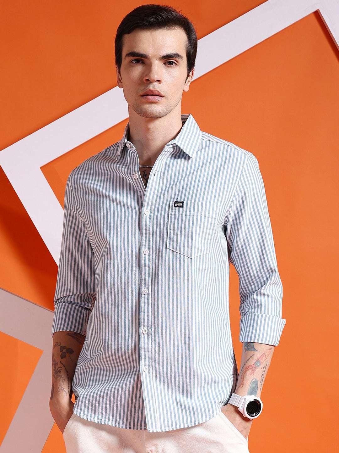 Men's Striped Shirt