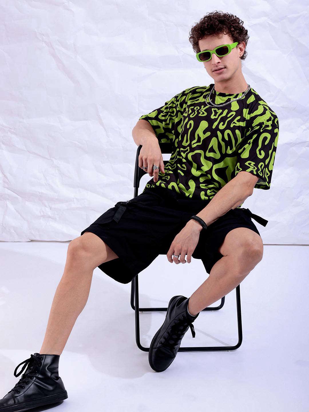 Men's Printed Oversized T-Shirt