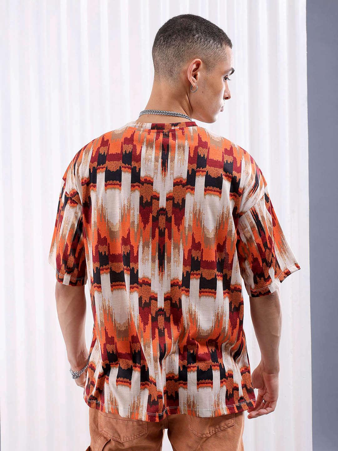 Men's Printed Oversized T-Shirt