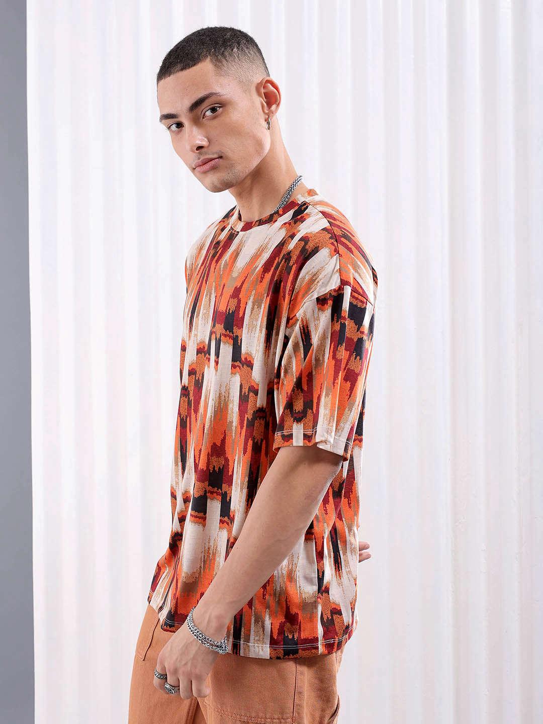 Men's Printed Oversized T-Shirt