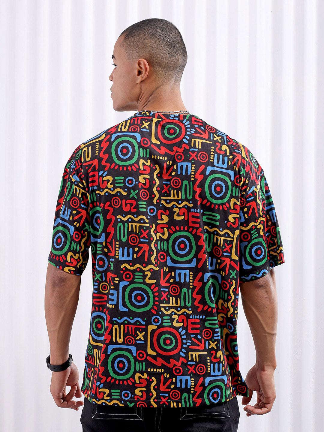 Men's Printed Oversized T-Shirt