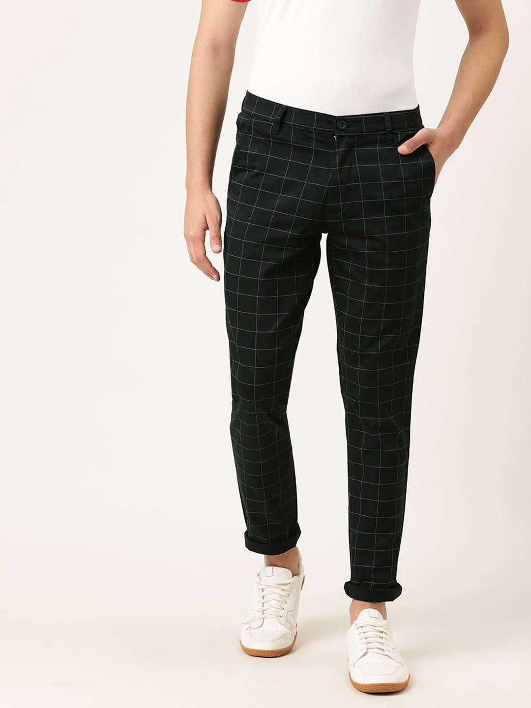 Men's Checked Chino