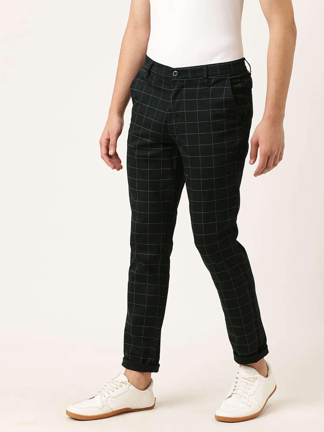 Men's Checked Chino