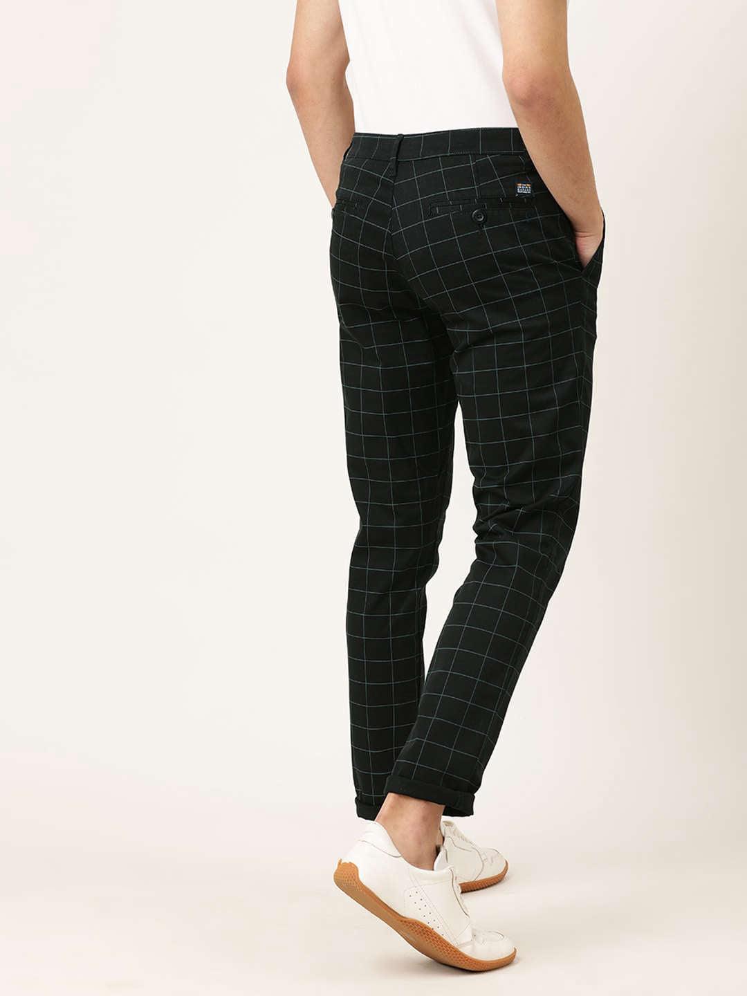 Men's Checked Chino