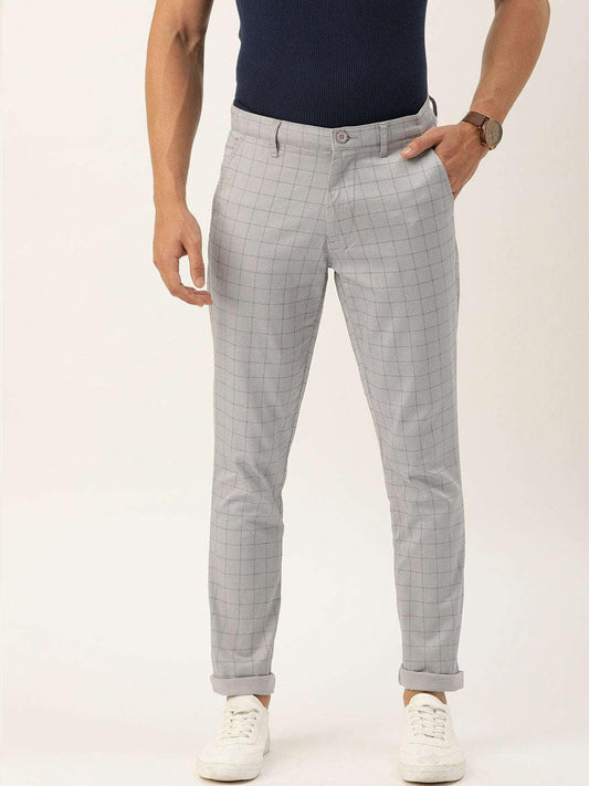 Men's Checked Chino