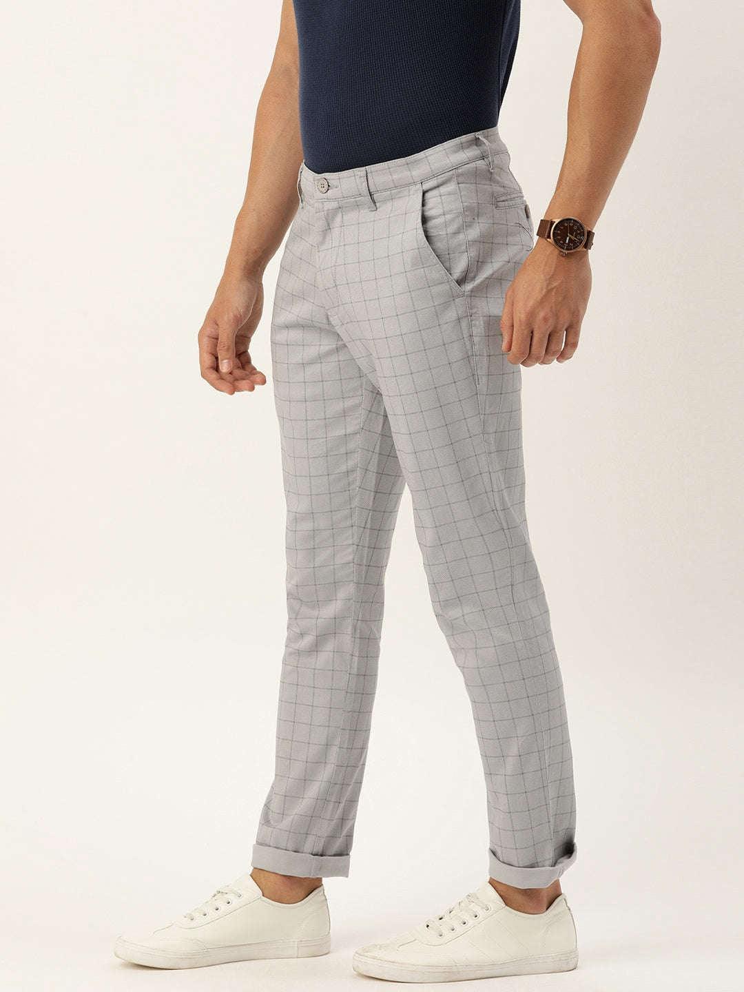 Men's Checked Chino