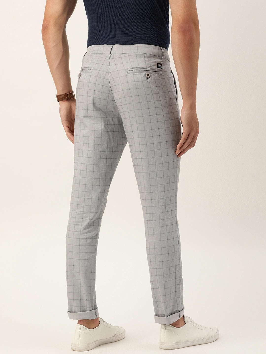 Men's Checked Chino