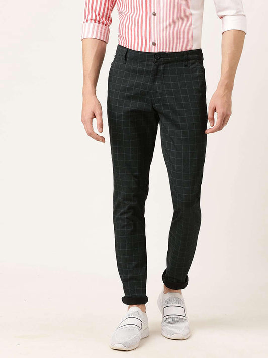 Men's Checked Chino