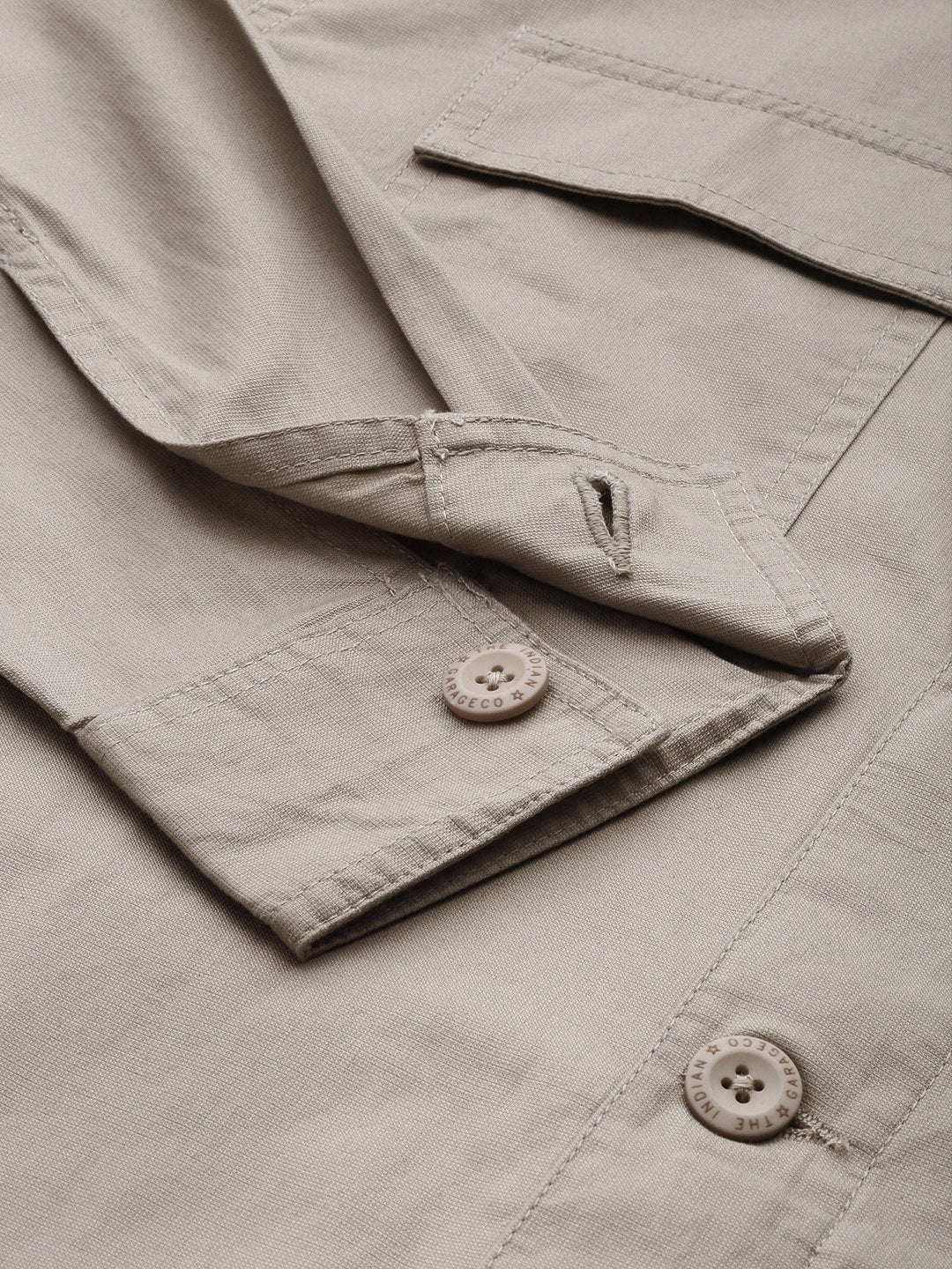 Men's Solid Overshirt