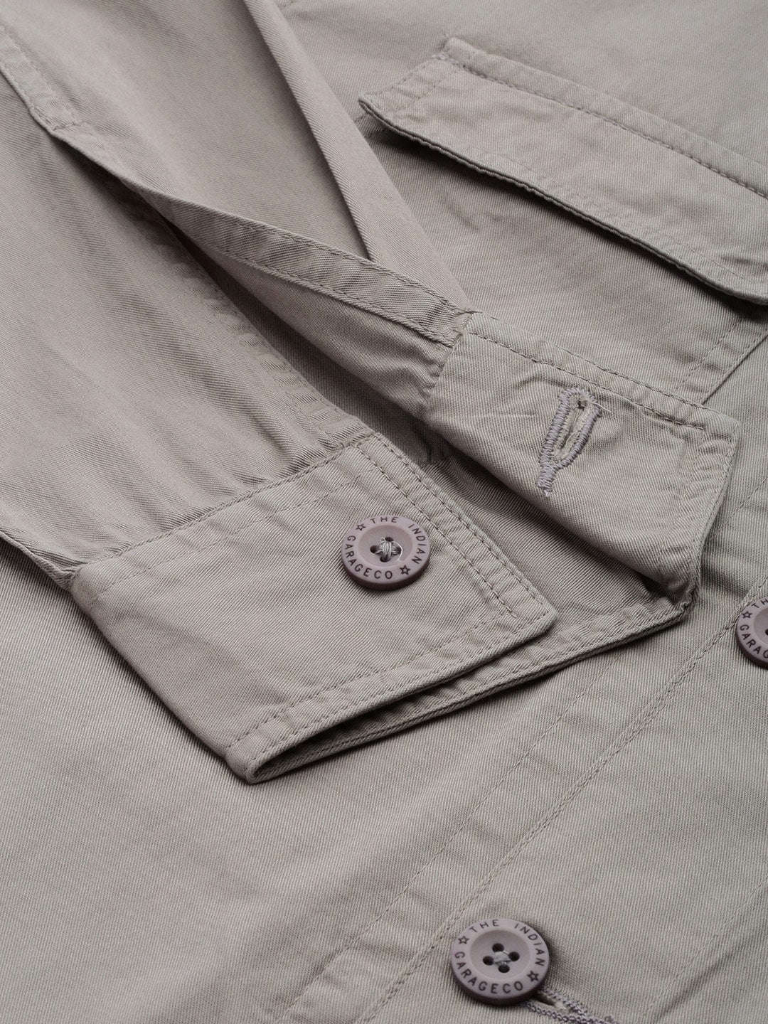 Men's Solid Overshirt