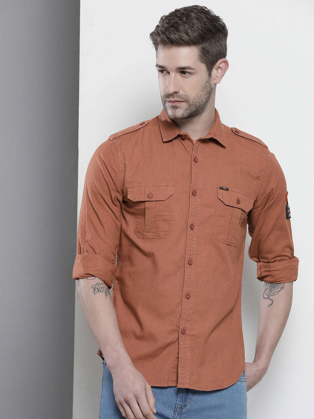 Men's Solid Shirt