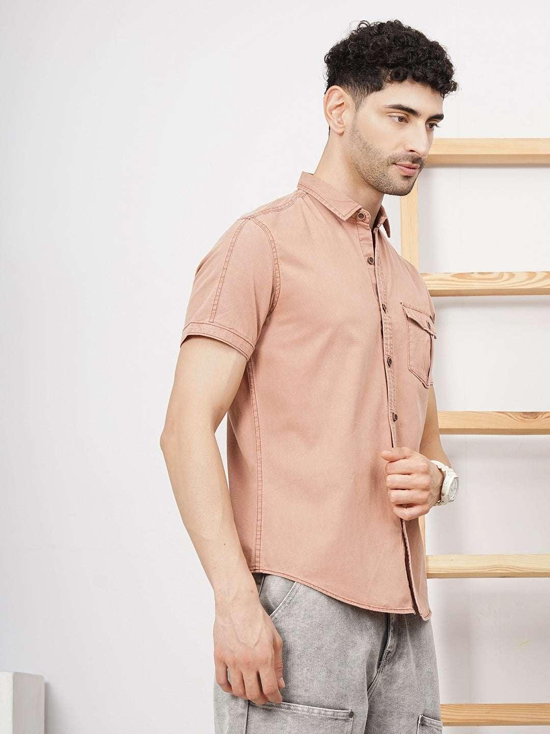 Men's Solid Casual Shirt