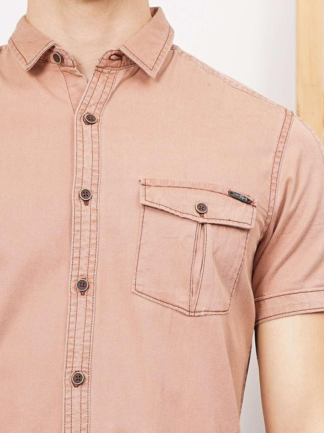 Men's Solid Casual Shirt