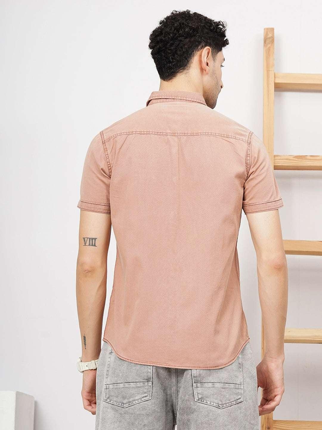 Men's Solid Casual Shirt