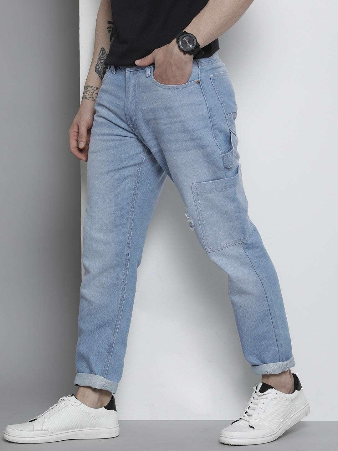 Men's Distress Carpenter Jeans