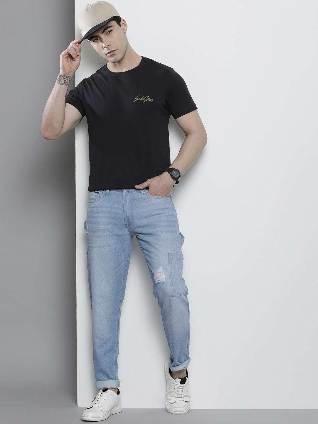 Men's Distress Carpenter Jeans