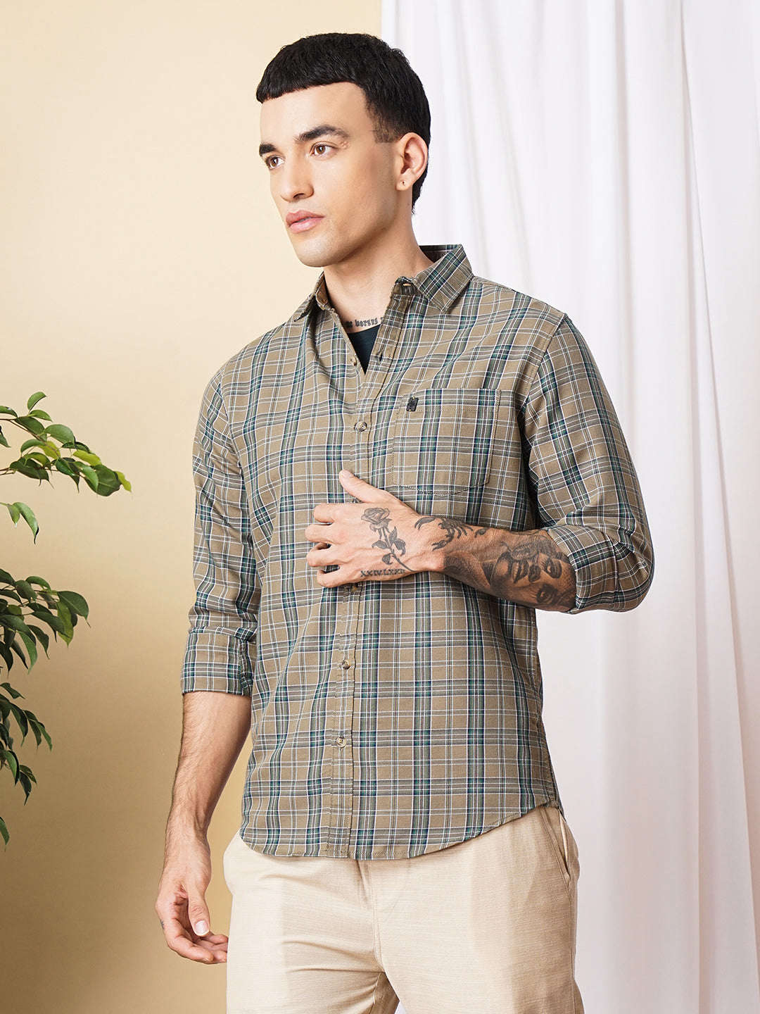 Men's Checked Shirt