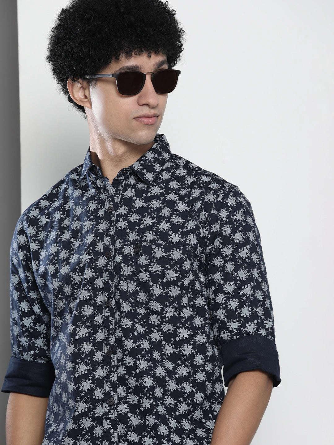 Men's Abstract Printed Shirt