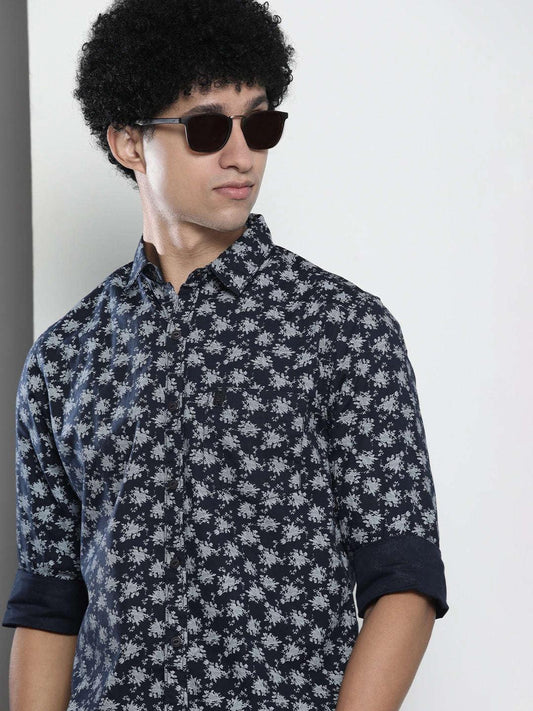 Men's Abstract Printed Shirt