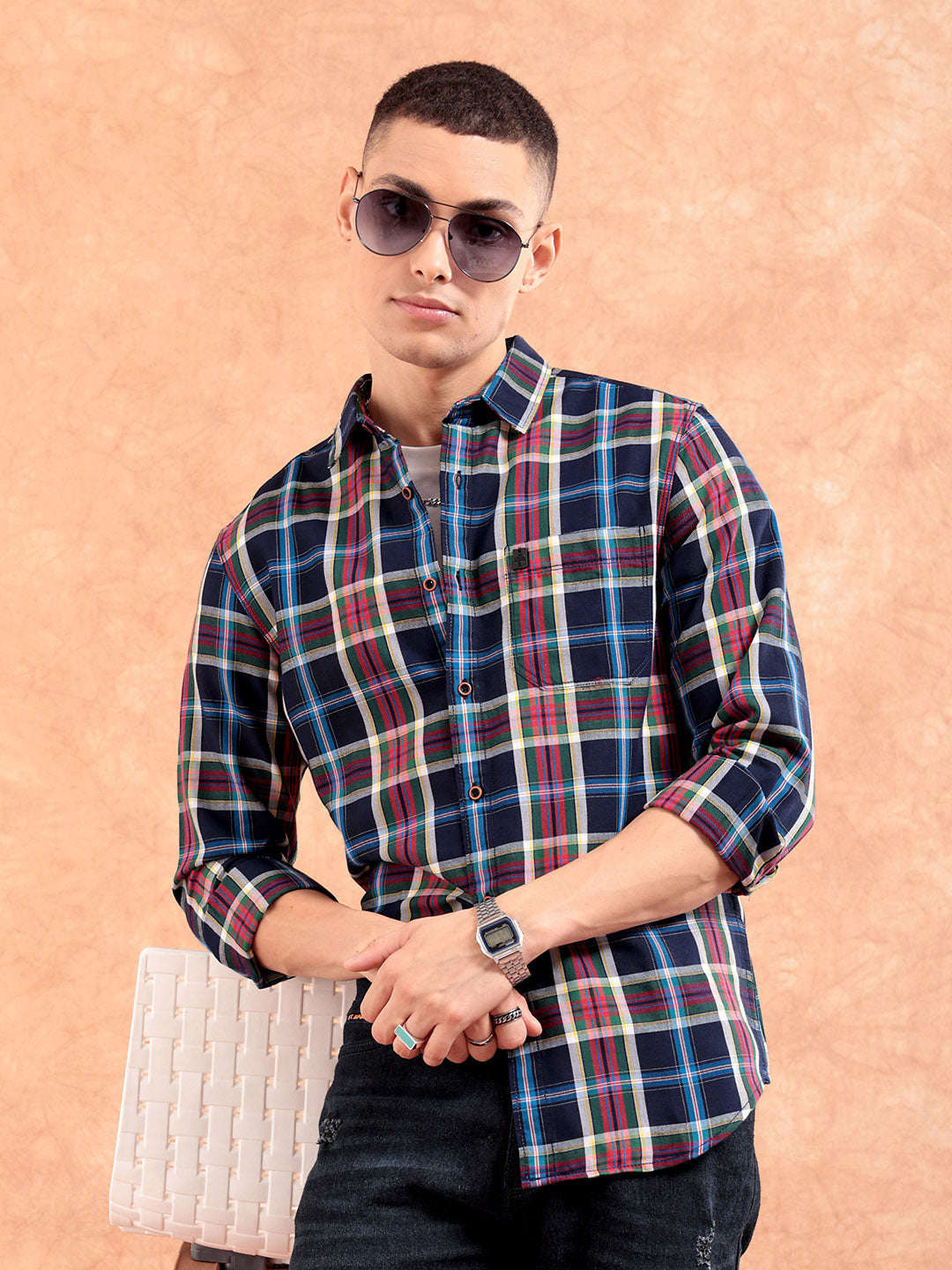 Men's Checked Shirt