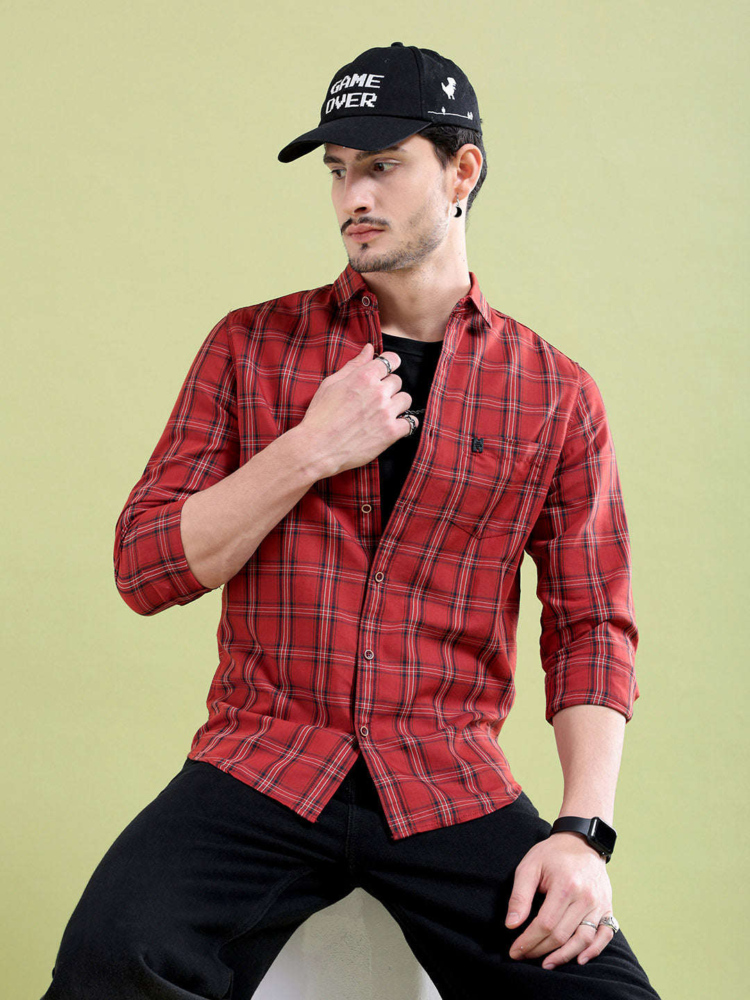 Men's Checked Shirt