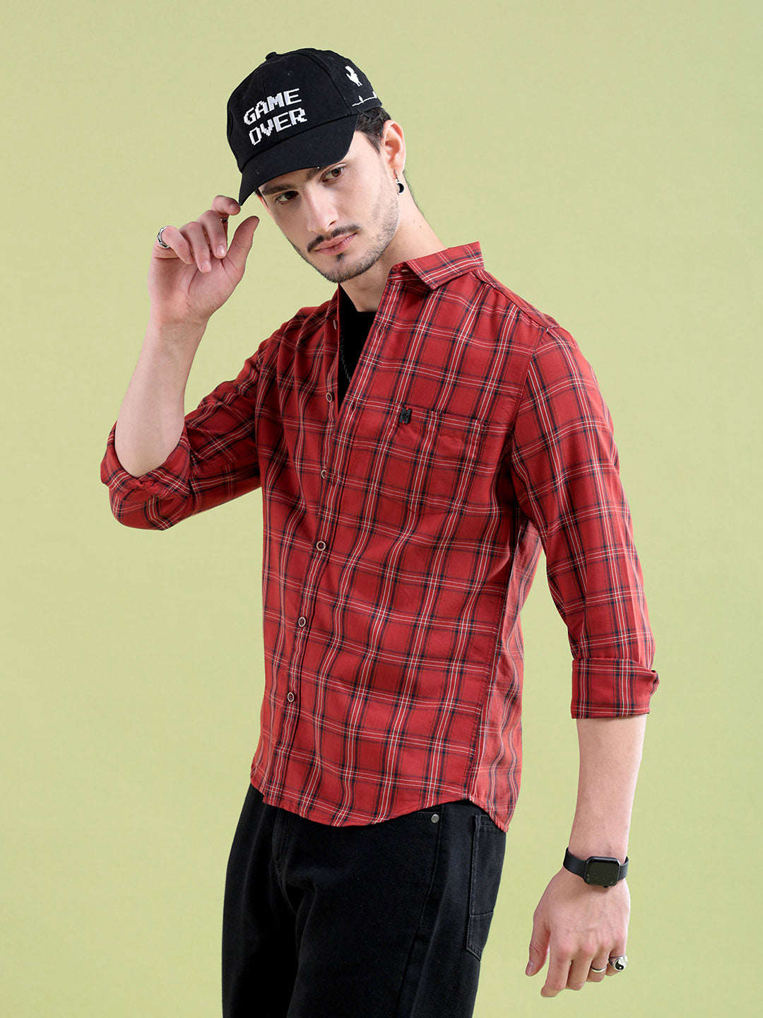 Men's Checked Shirt